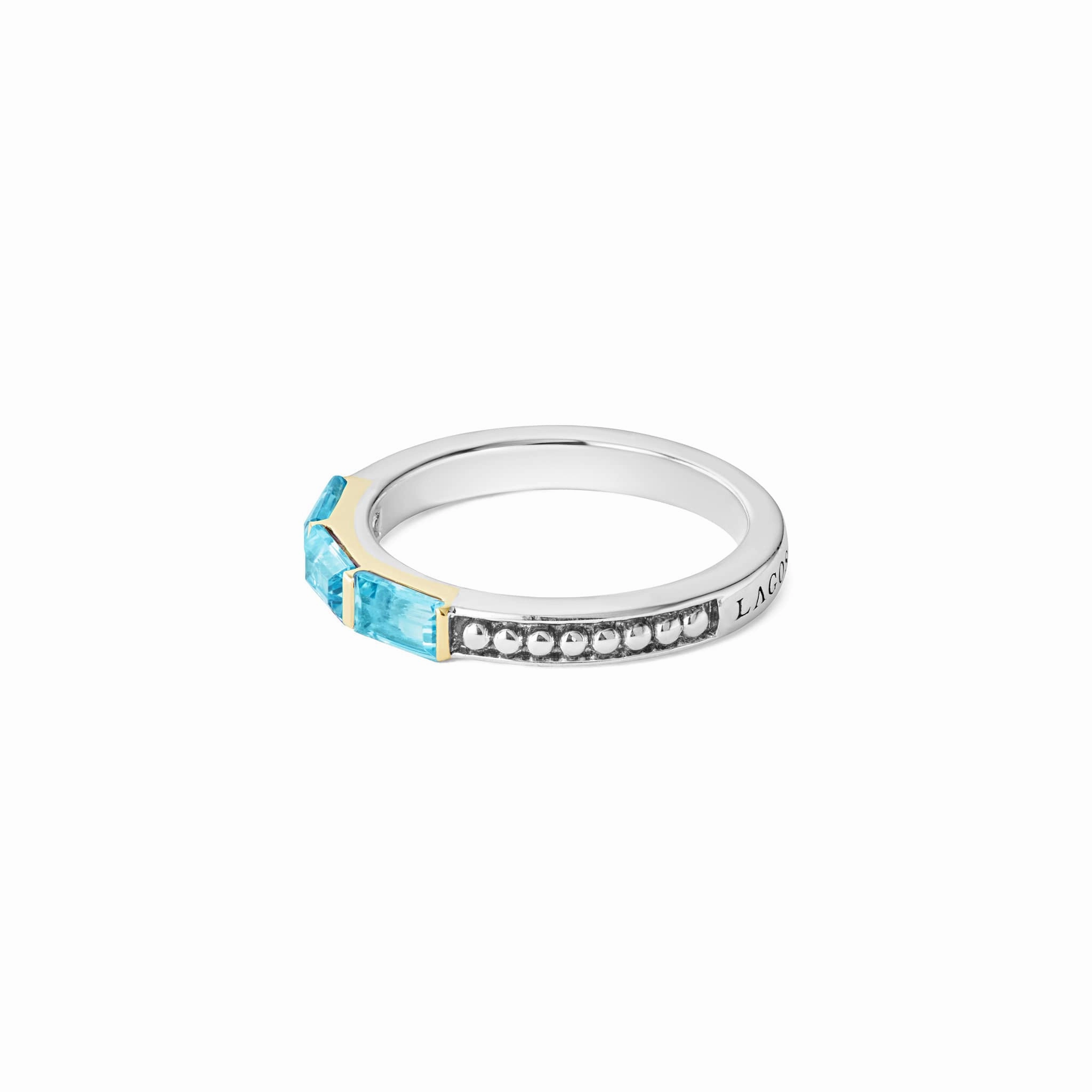 Rittenhouse Swiss Blue Topaz Stacking Ring