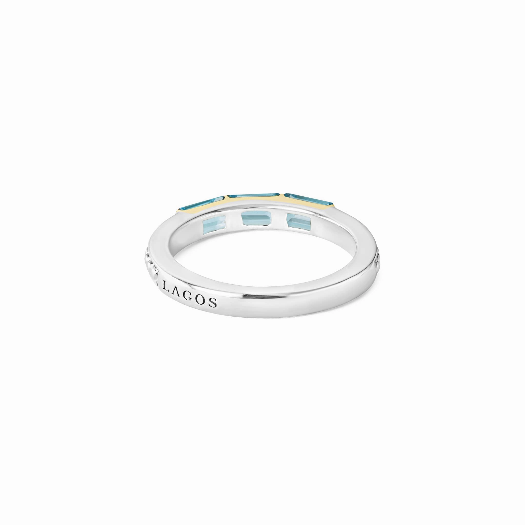 Rittenhouse Swiss Blue Topaz Stacking Ring