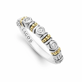 Rittenhouse Three Diamond Stacking Ring