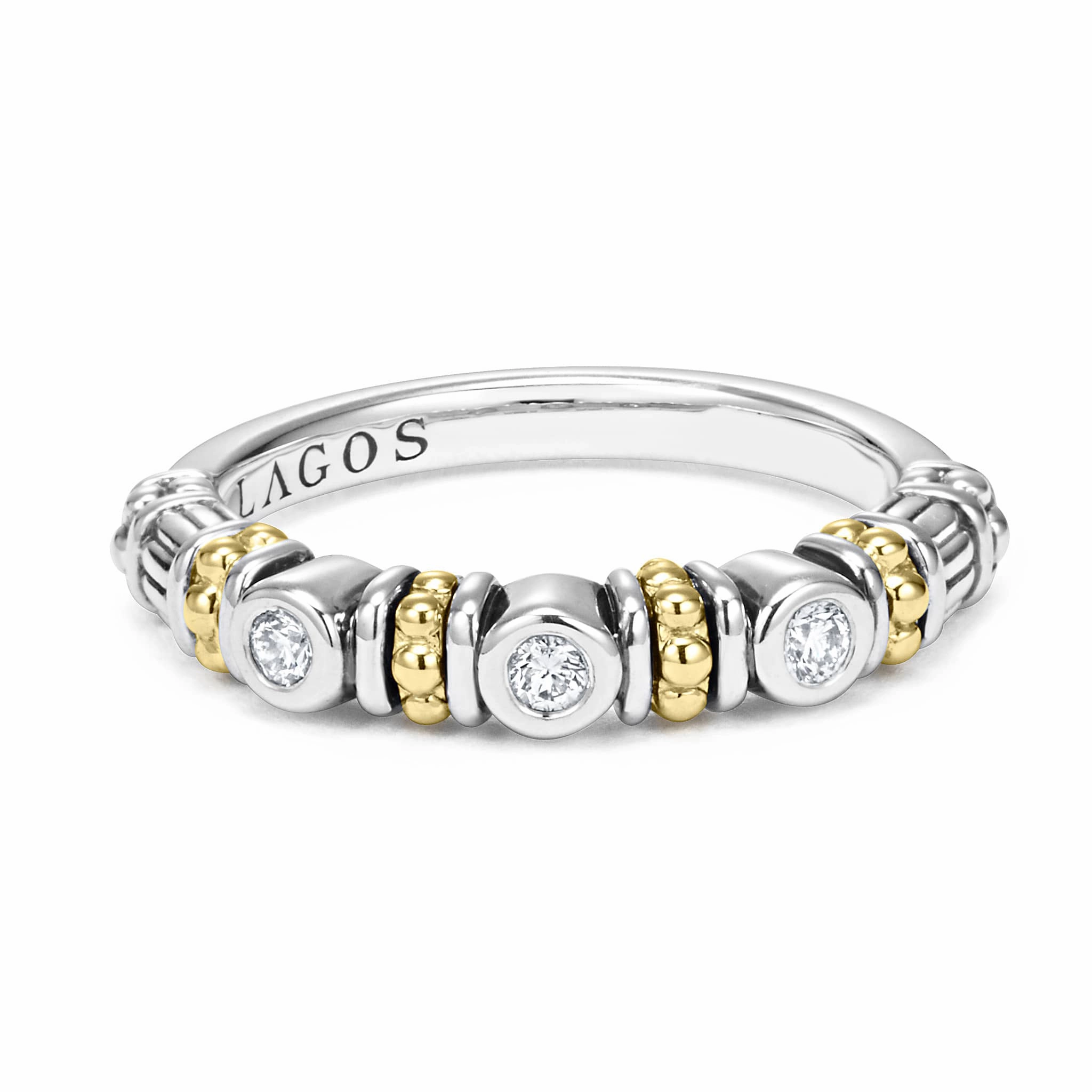 Rittenhouse Three Diamond Stacking Ring