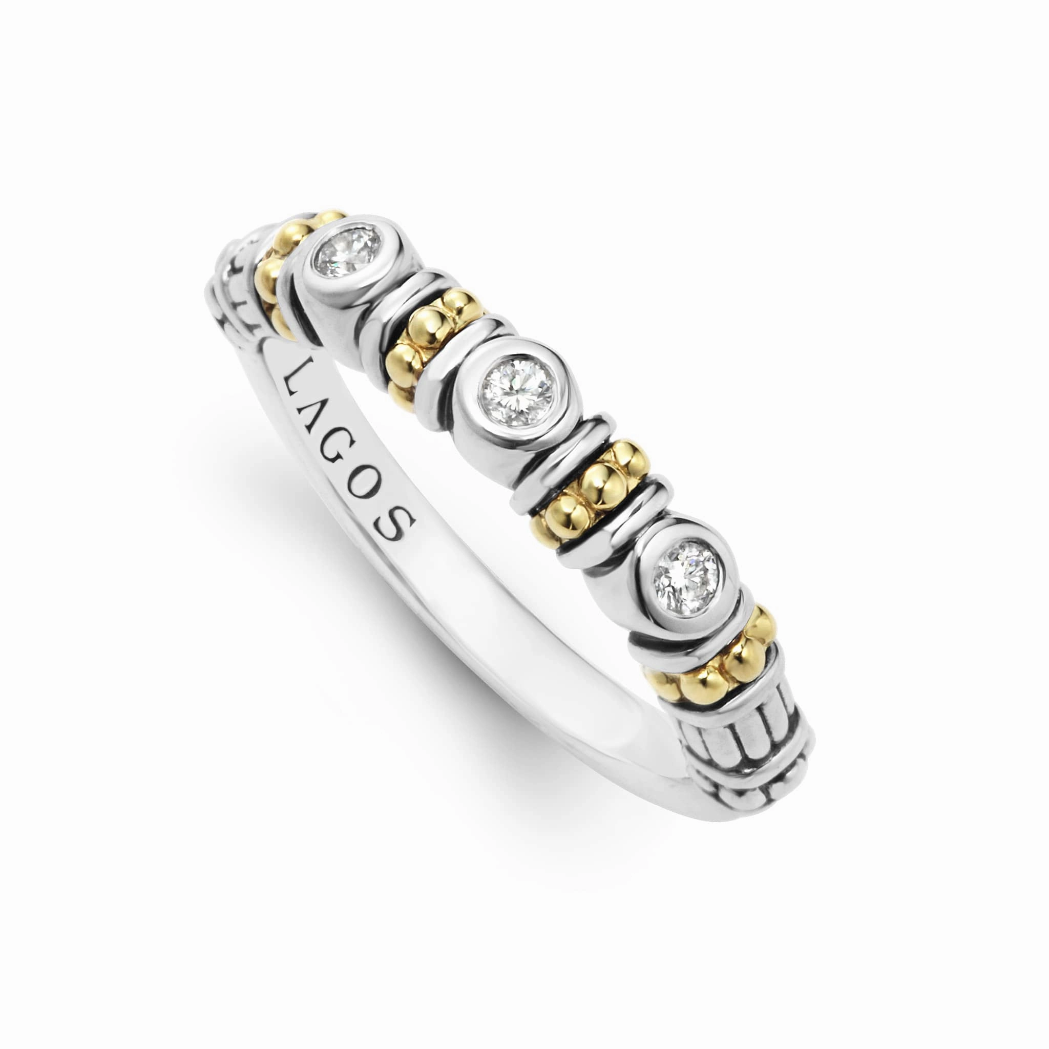 Rittenhouse Three Diamond Stacking Ring