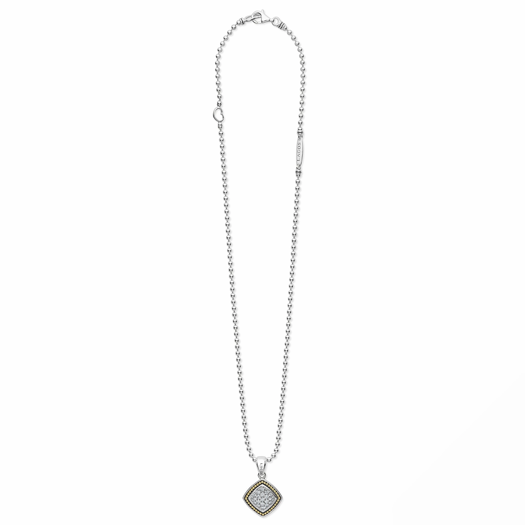 Rittenhouse Two-Tone Diamond Pendant Necklace