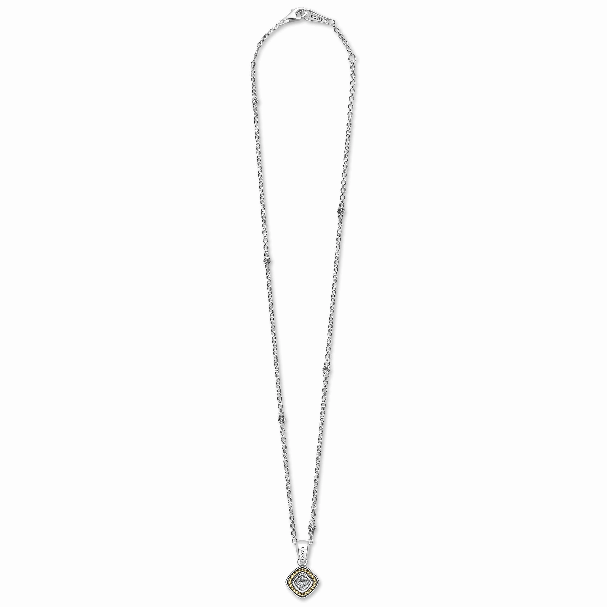 Rittenhouse Two-Tone Diamond Pendant Necklace