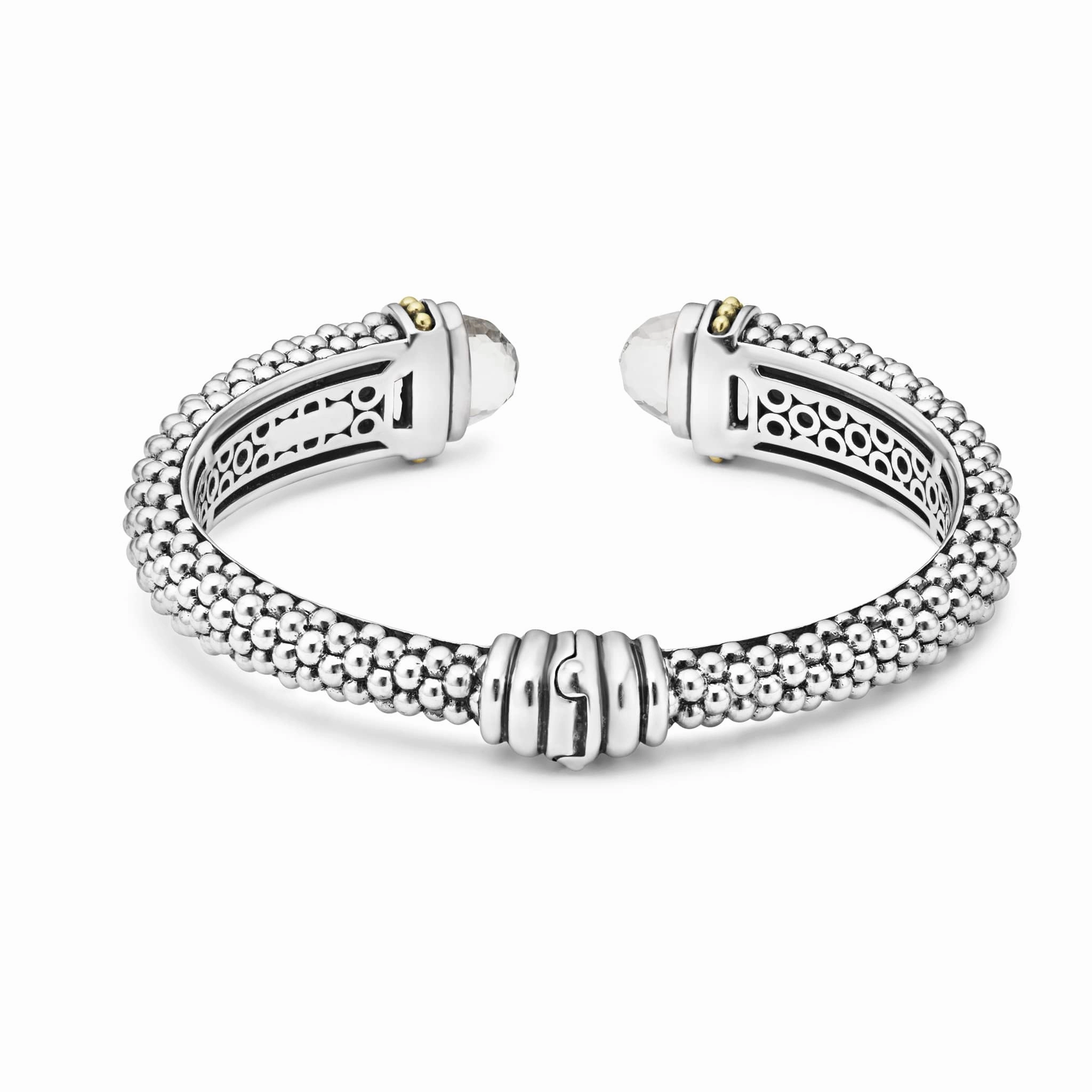 Rittenhouse White Topaz Cuff Bracelet | 12mm