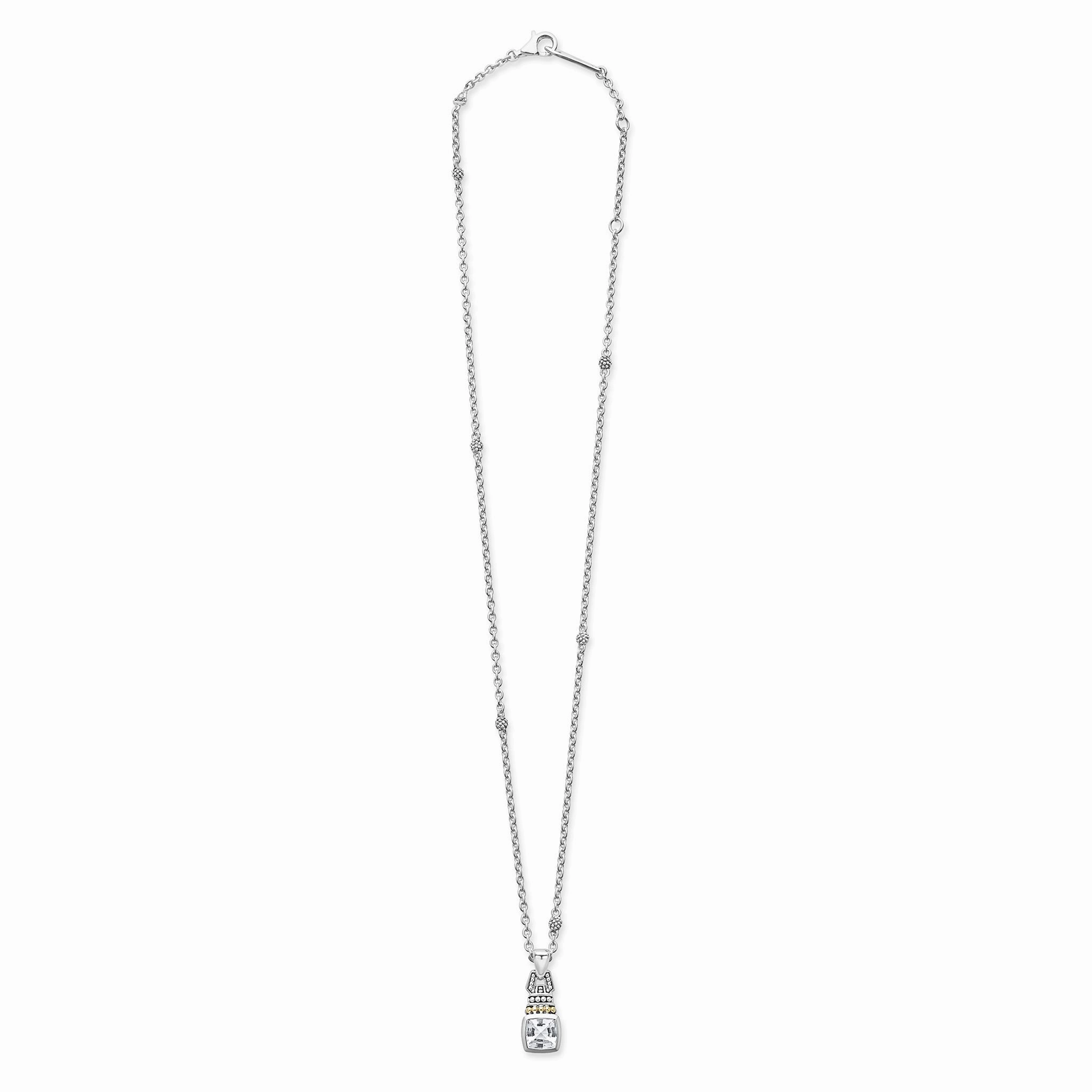 Rittenhouse White Topaz Pendant Necklace