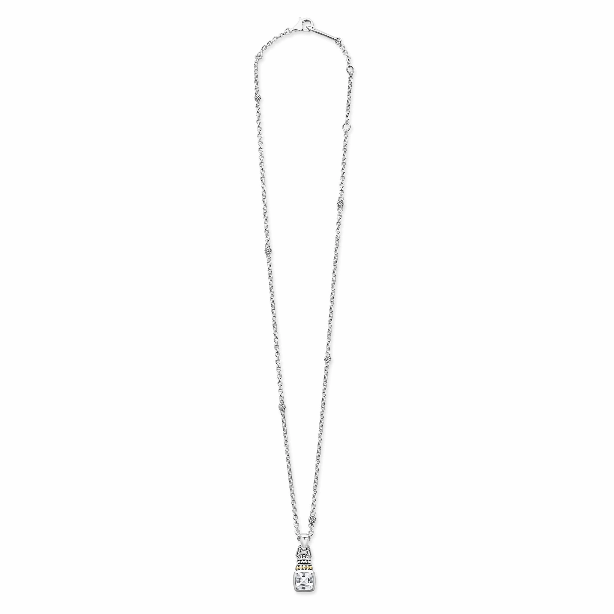 Rittenhouse White Topaz Pendant Necklace