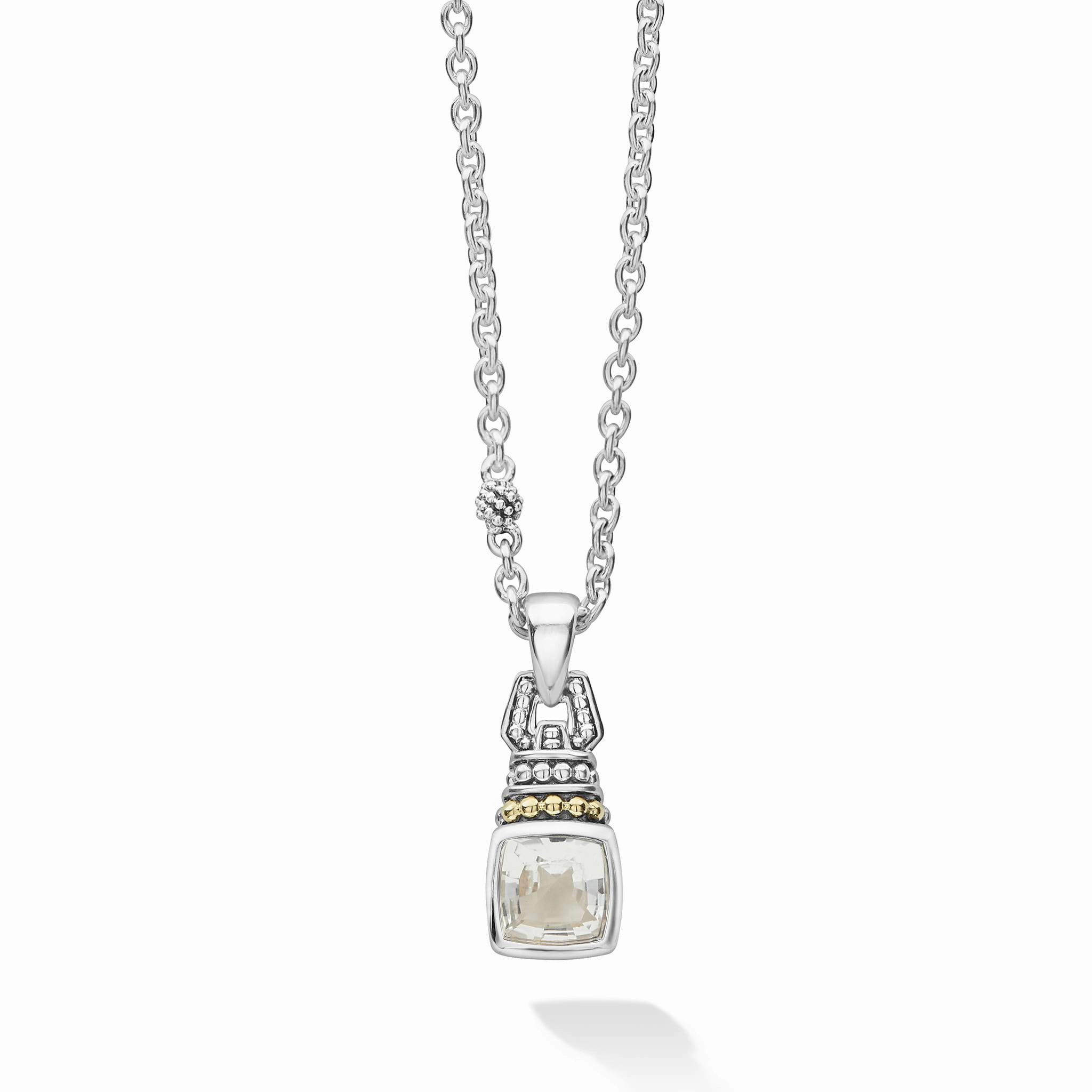 Rittenhouse White Topaz Pendant Necklace