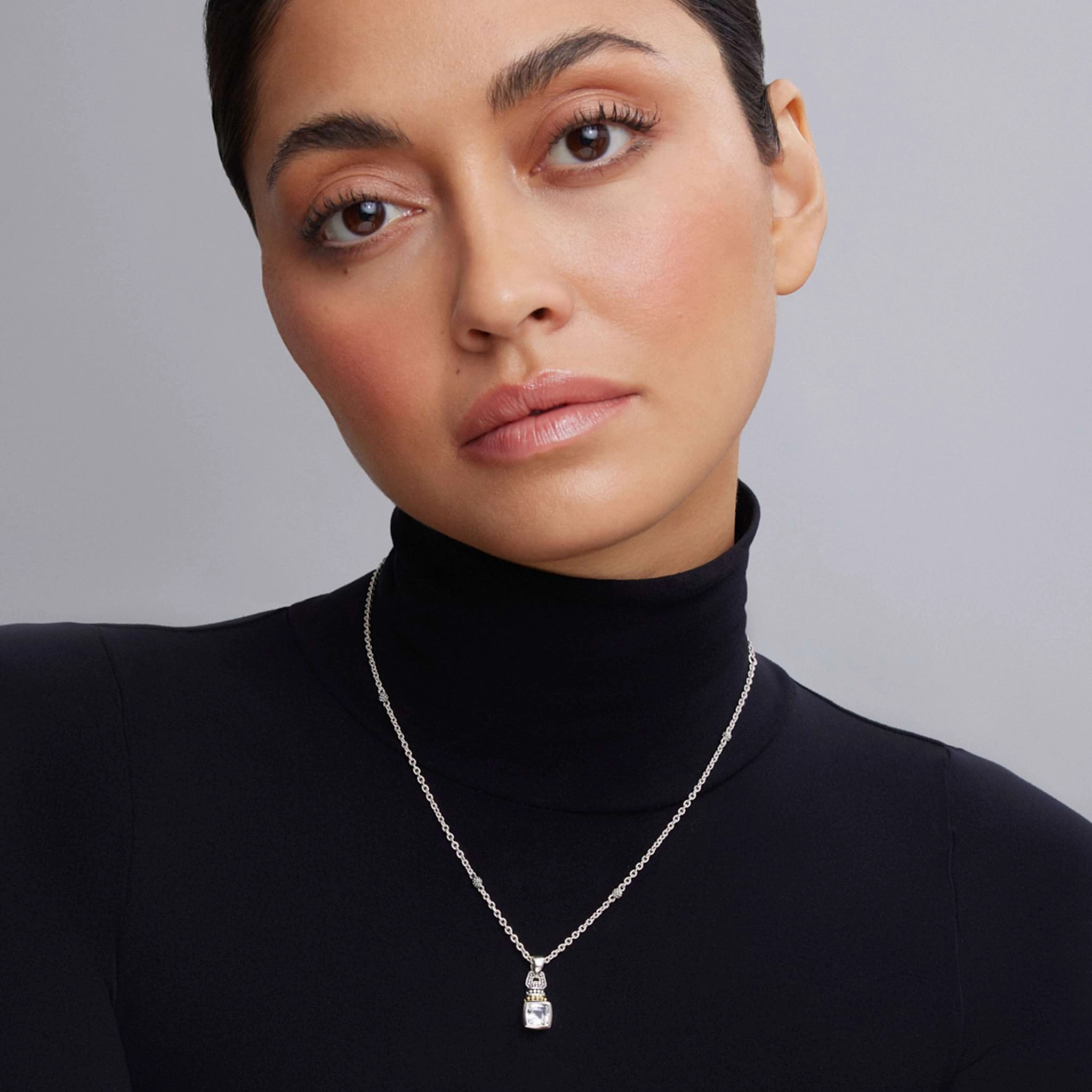 Rittenhouse White Topaz Pendant Necklace