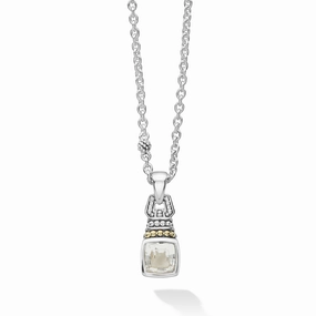 Rittenhouse White Topaz Pendant Necklace