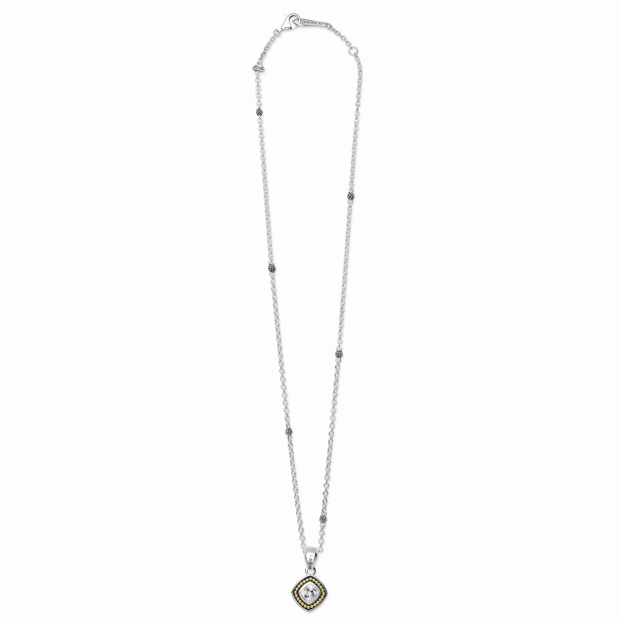 Rittenhouse White Topaz Pendant Necklace