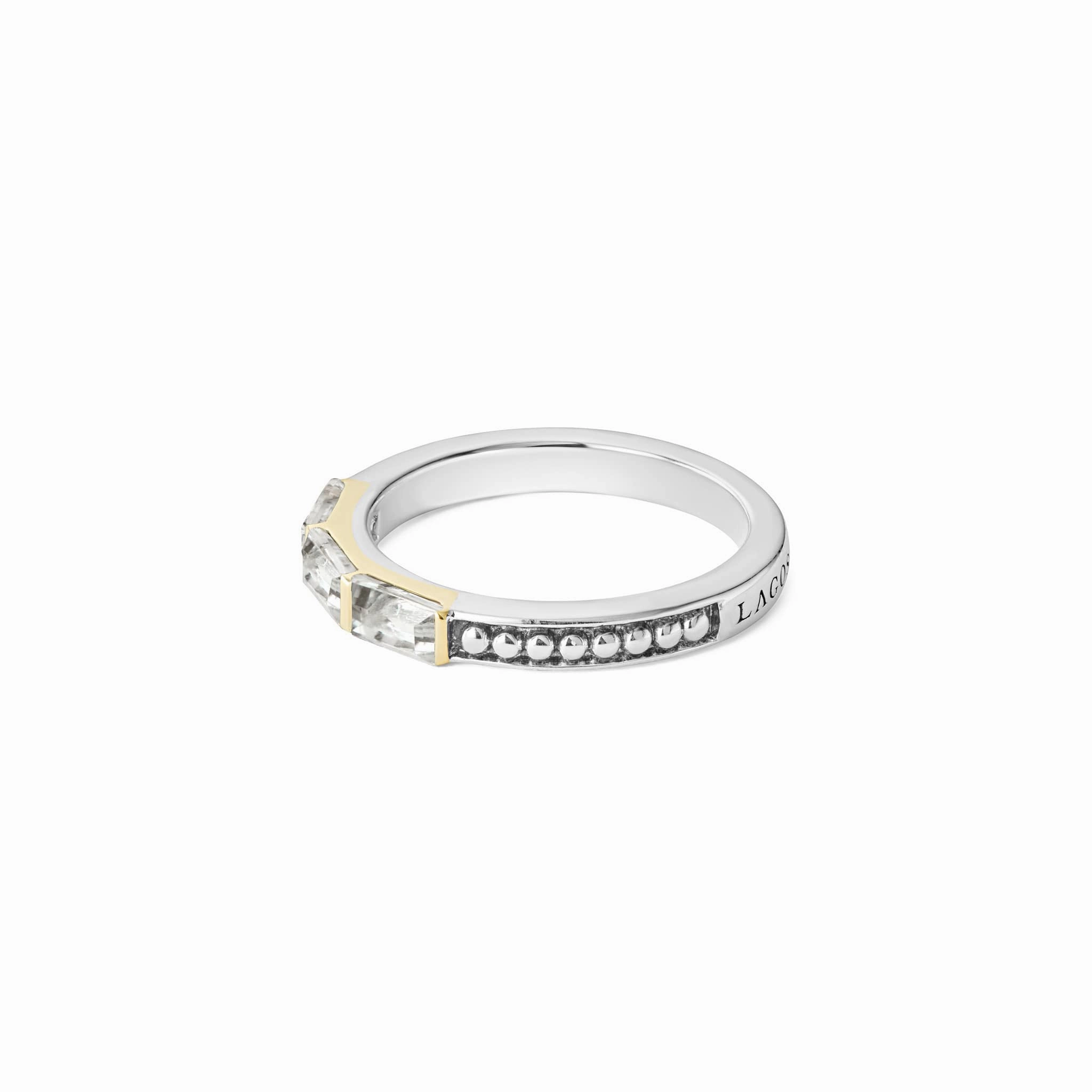 Rittenhouse White Topaz Stacking Ring