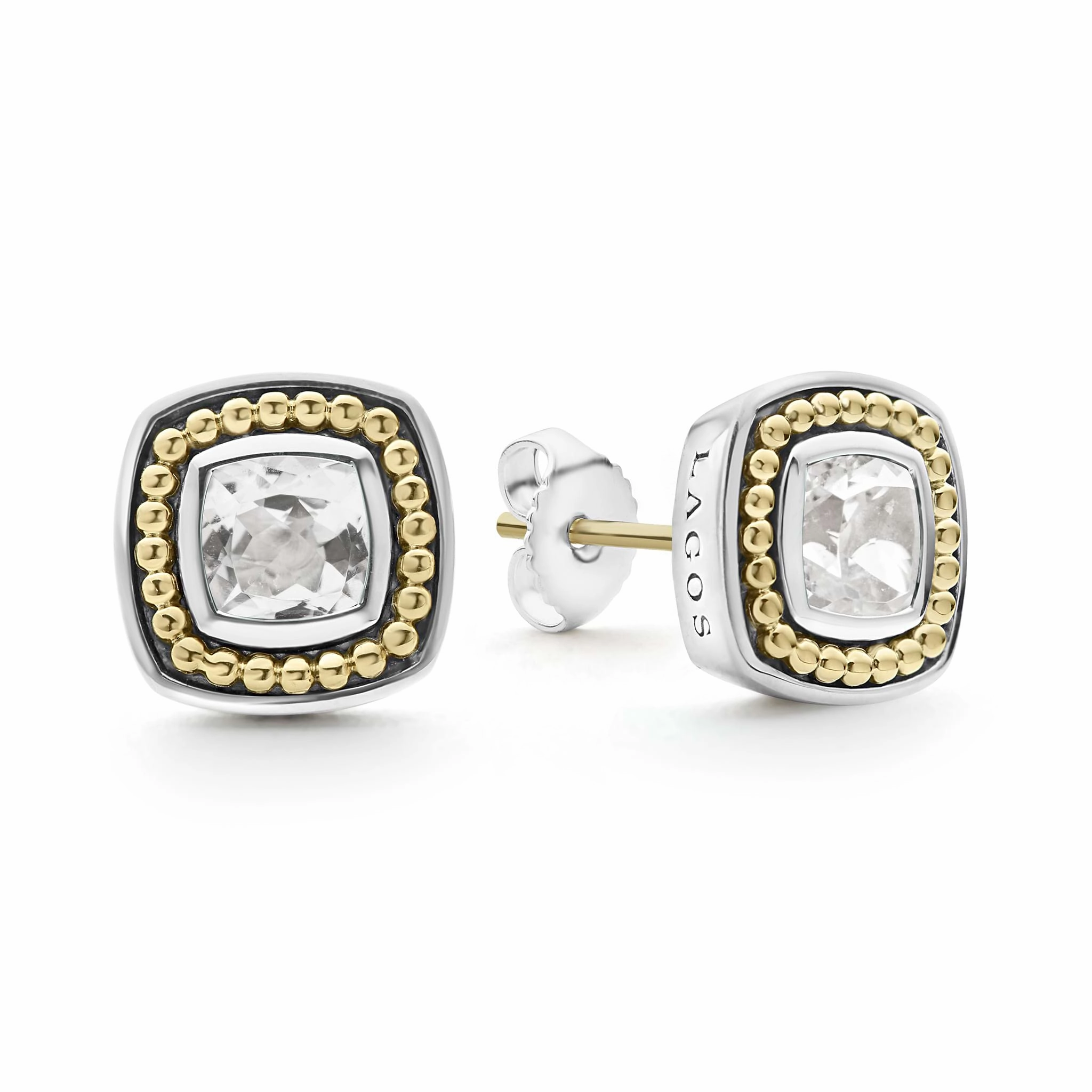 Rittenhouse White Topaz Stud Earrings