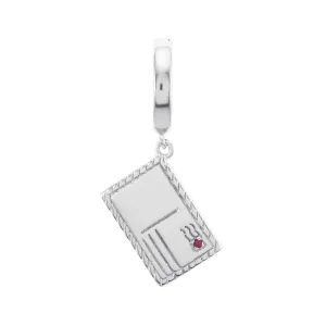 Ruby Postcard Charm