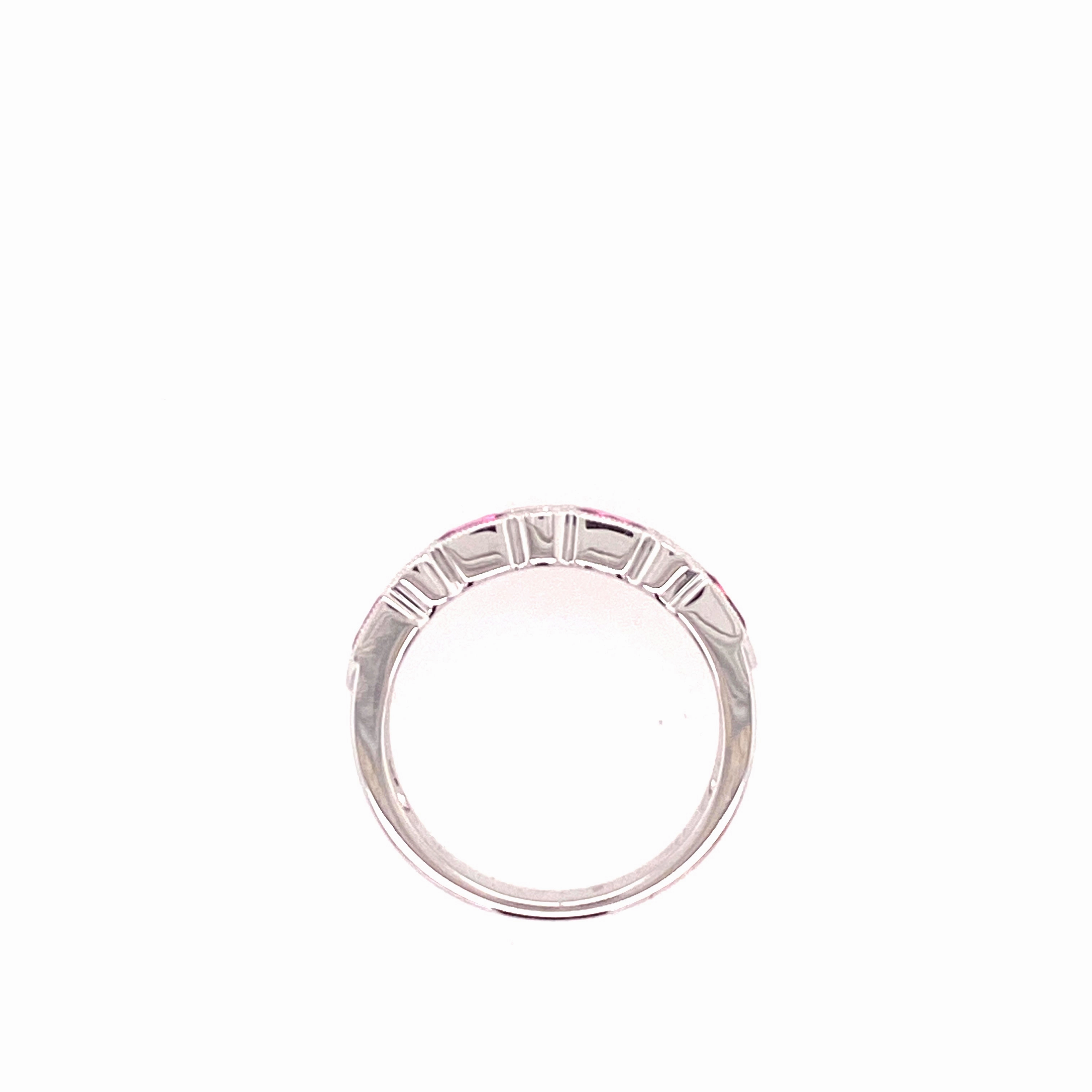 Ruby and diamond ring
