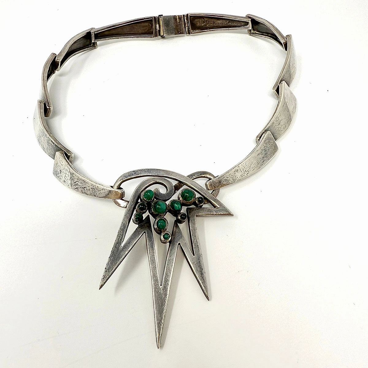 Salvador Teran Necklace with Malachite