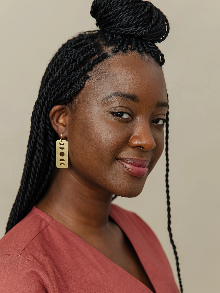 Satellite Earrings - Gold