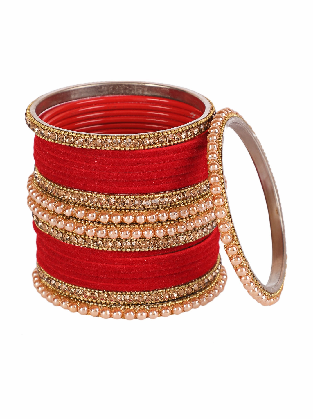 Set Of 24 Solid Handcrafted Bangles