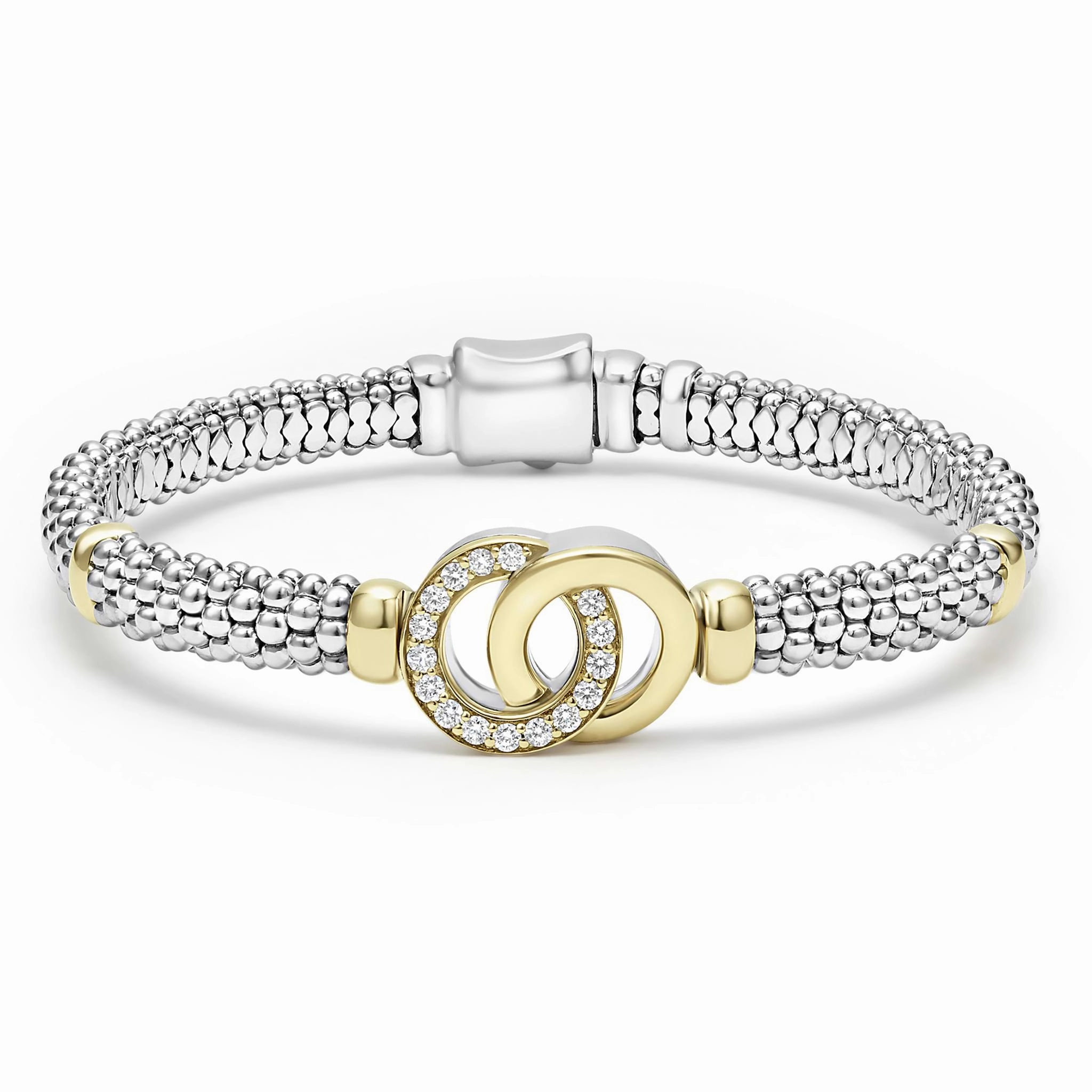 Signature Caviar 18K Gold and Diamond Bracelet Gift Set