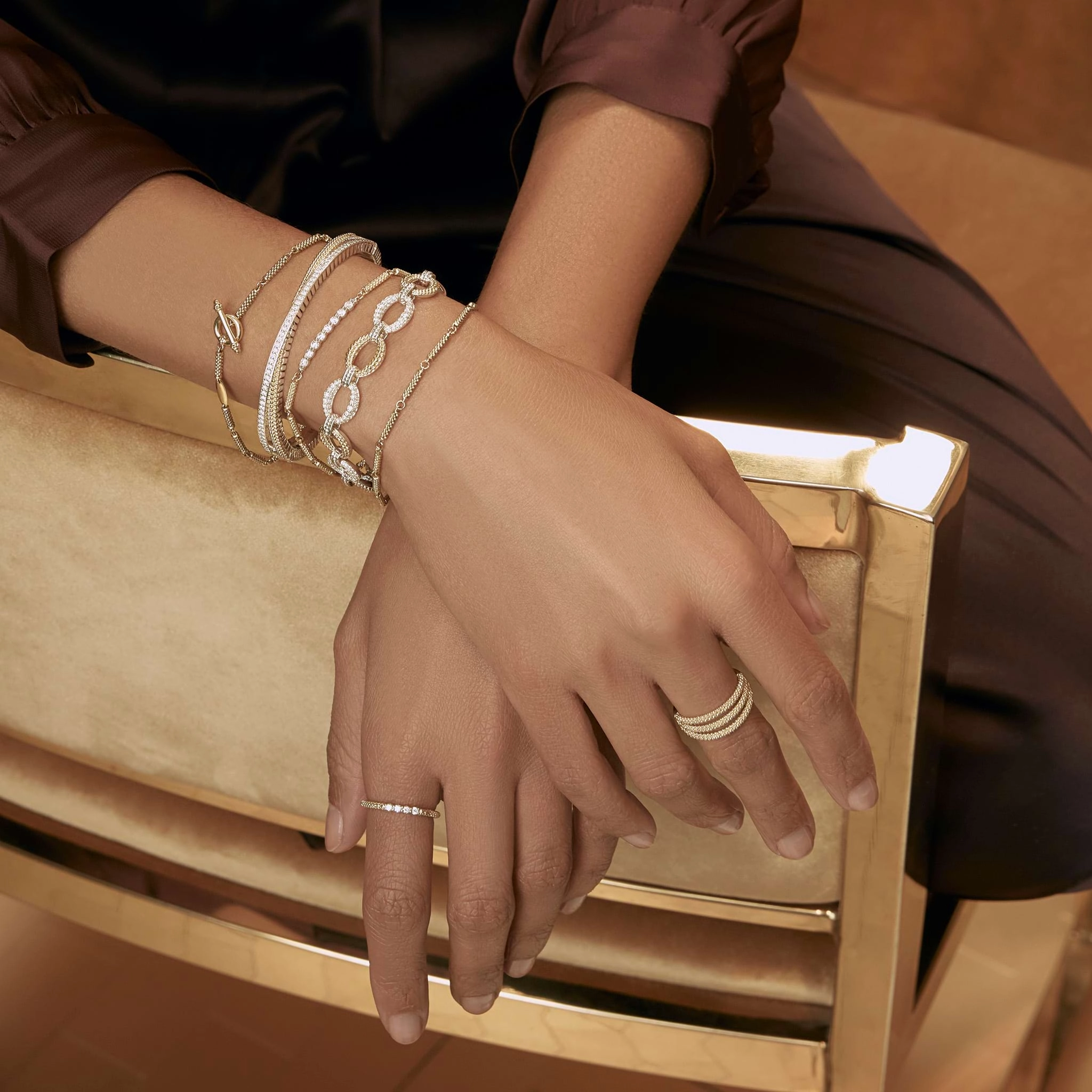Signature Caviar 18K Gold Superfine Caviar Ring