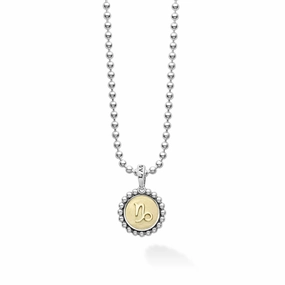 Signature Caviar Capricorn Zodiac Charm Necklace