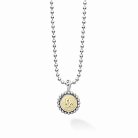 Signature Caviar Capricorn Zodiac Charm Necklace