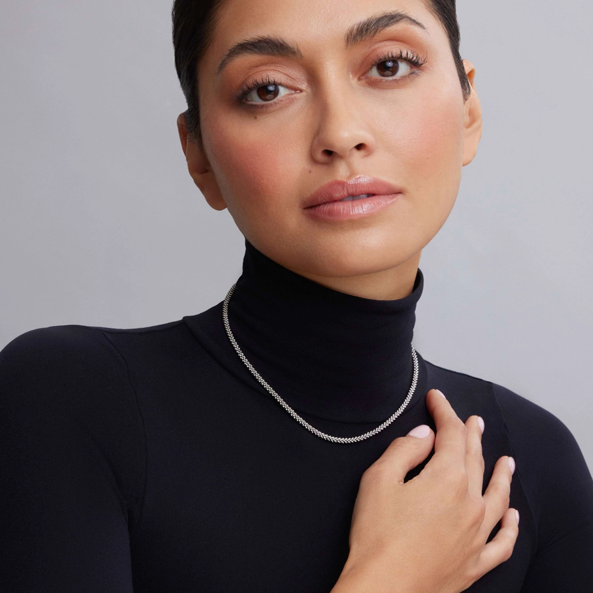 Signature Caviar Caviar Beaded Necklace | 3mm