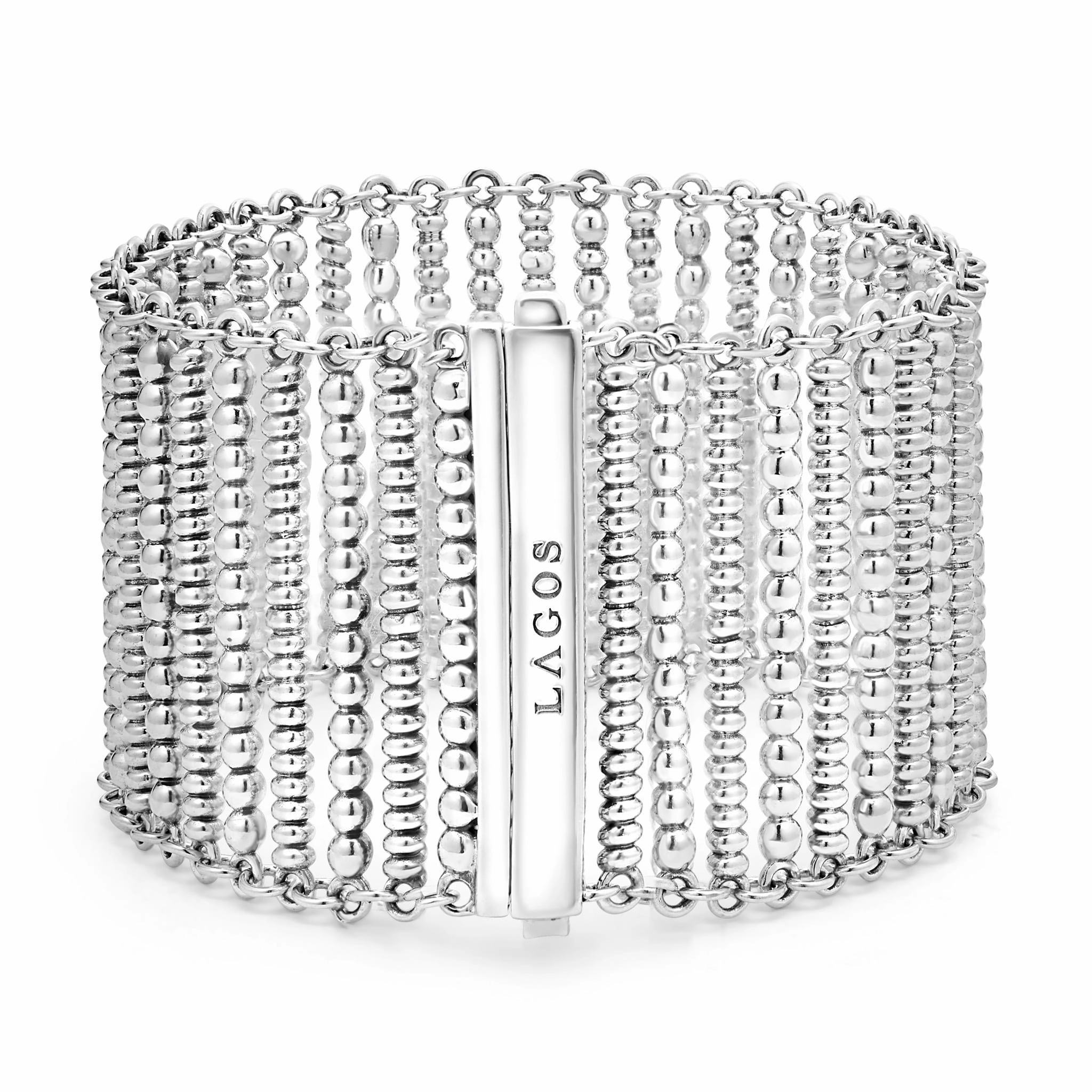 Signature Caviar Caviar Beaded Statement Bracelet | 38mm
