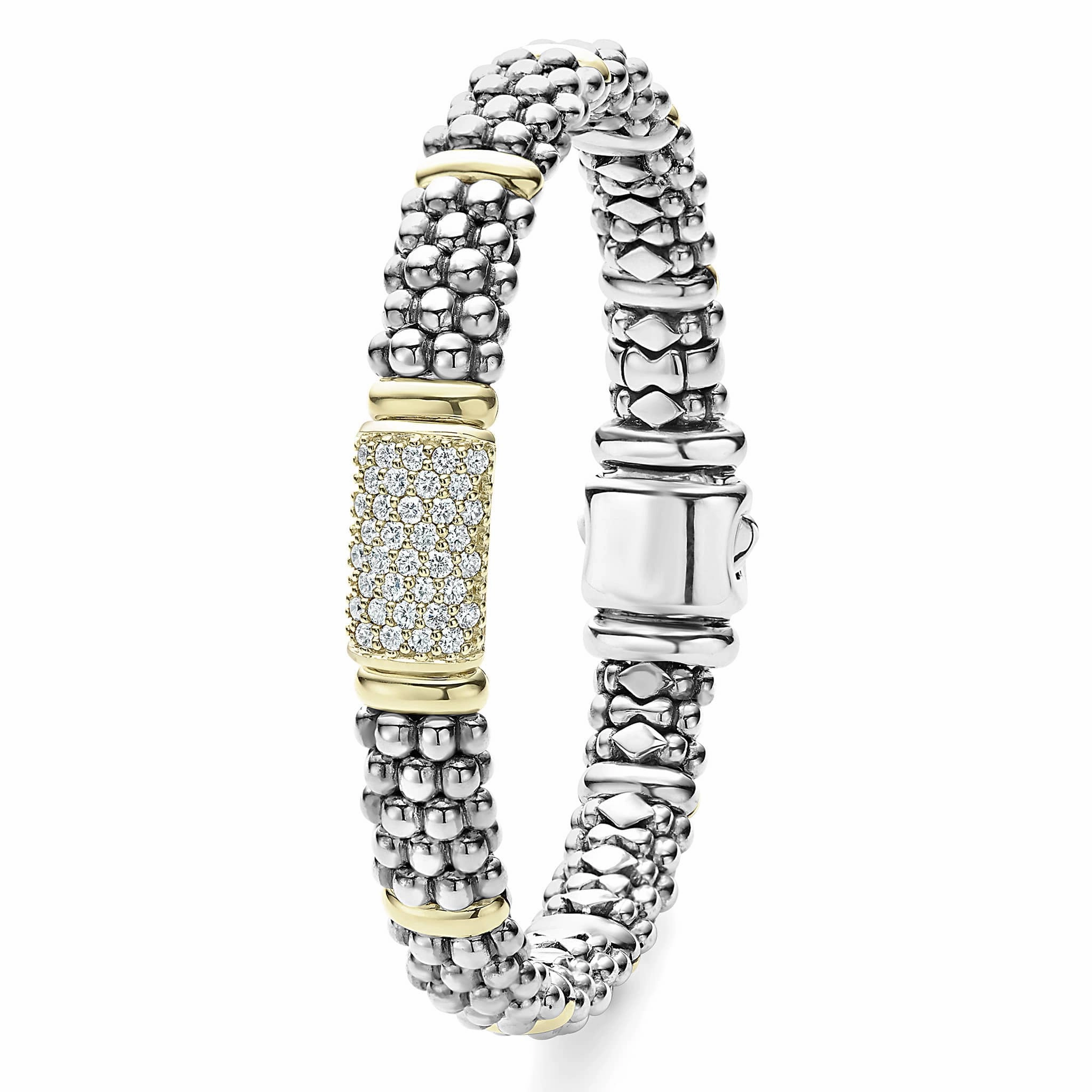 Signature Caviar Caviar Diamond Bracelet | 9mm