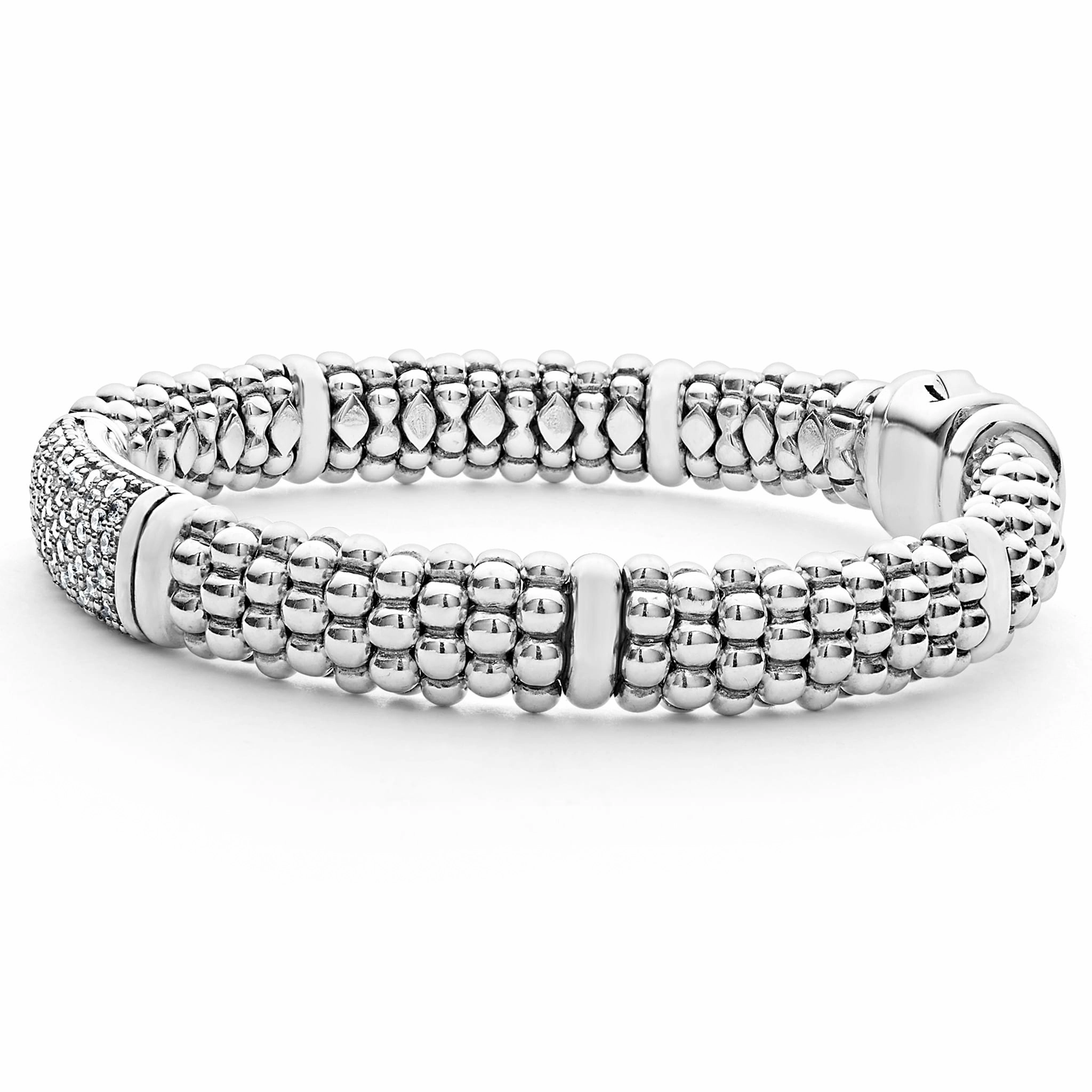 Signature Caviar Caviar Diamond Bracelet | 9mm