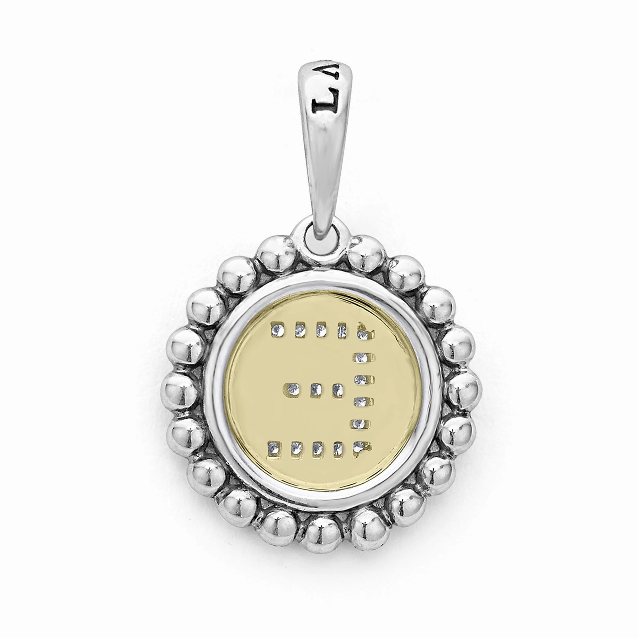 Signature Caviar Diamond E Initial Charm