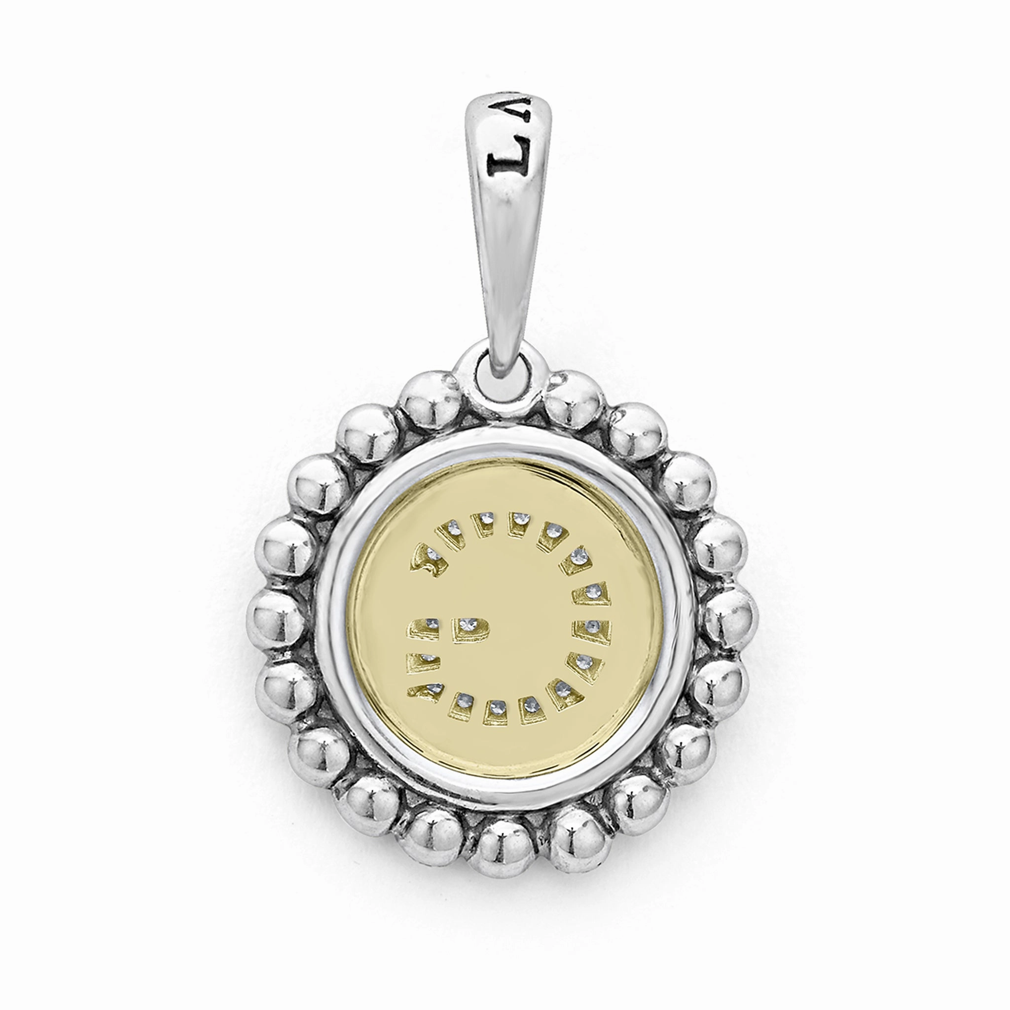 Signature Caviar Diamond G Initial Charm