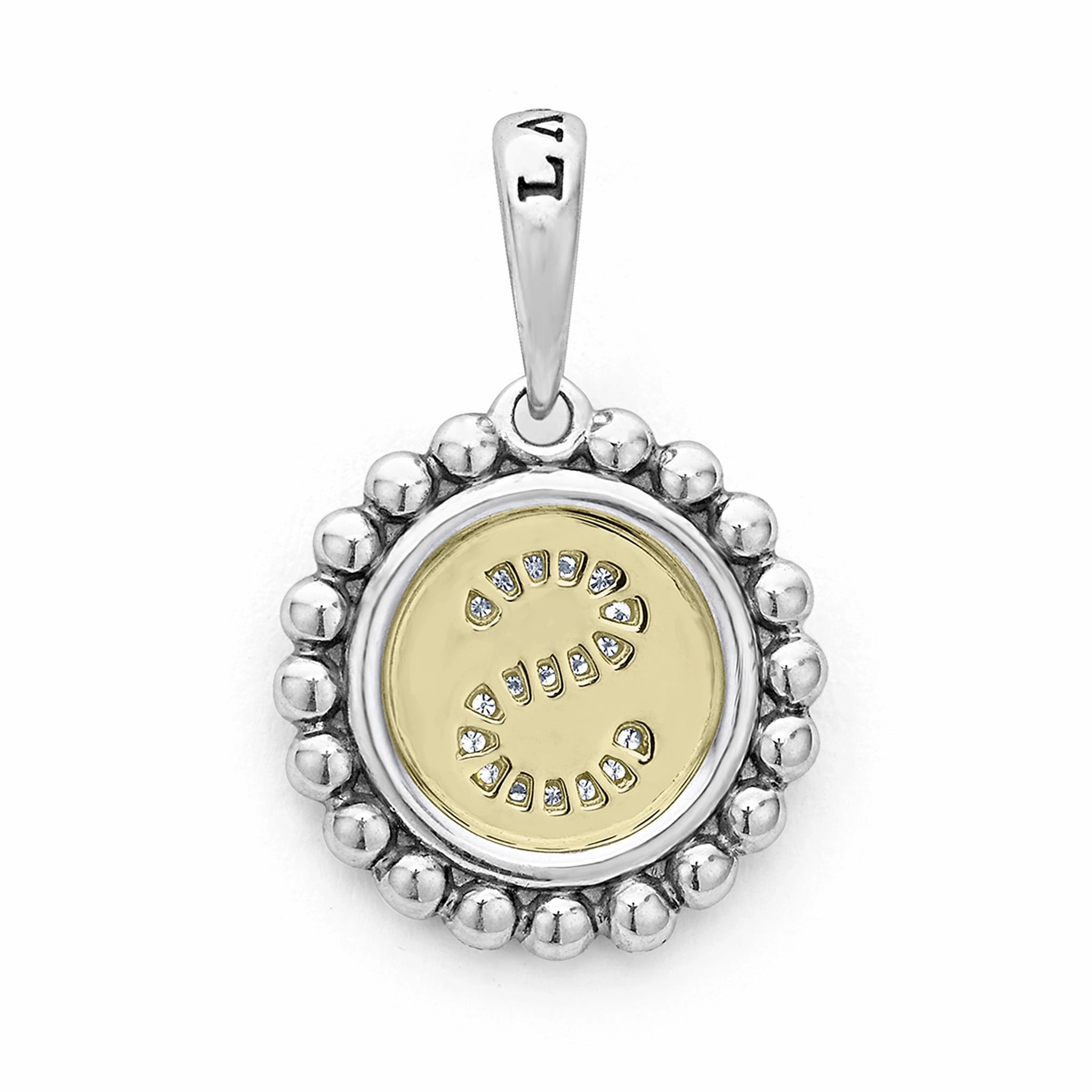 Signature Caviar Diamond Initial Charm