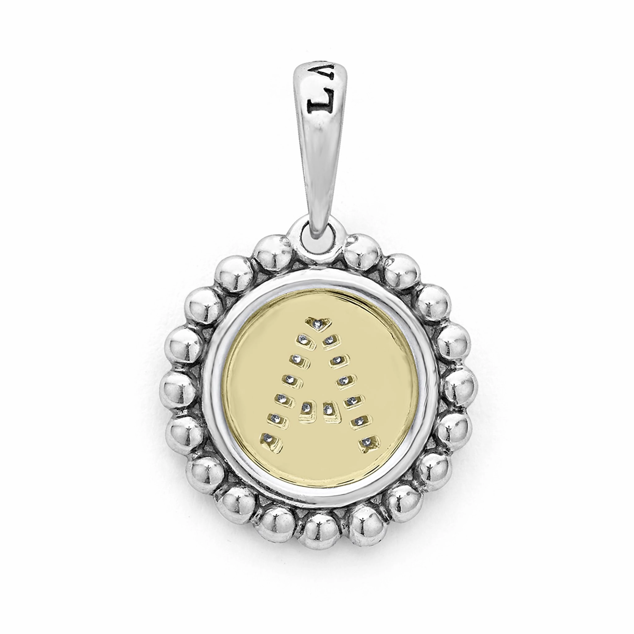 Signature Caviar Diamond Initial Charm