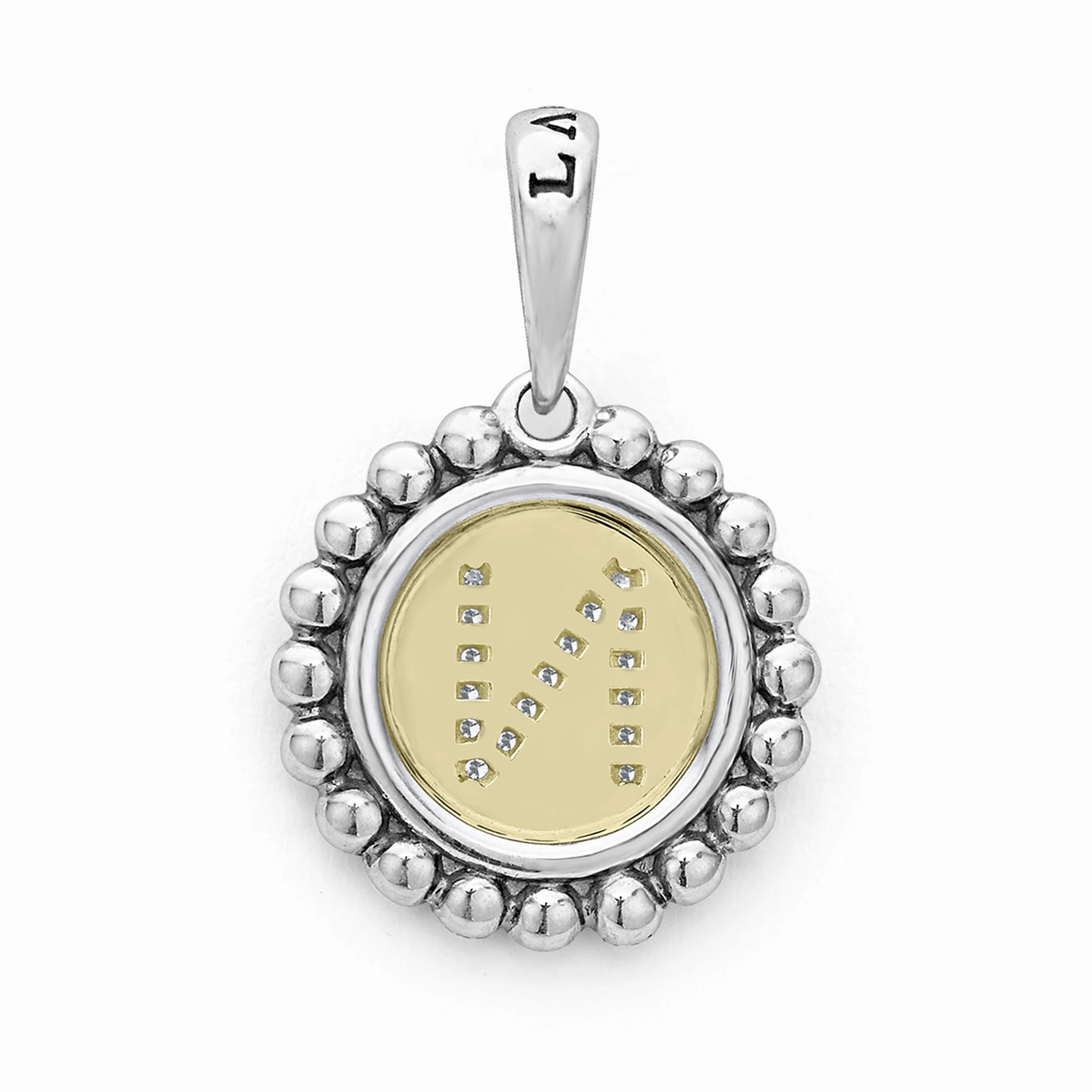 Signature Caviar Diamond Initial Charm