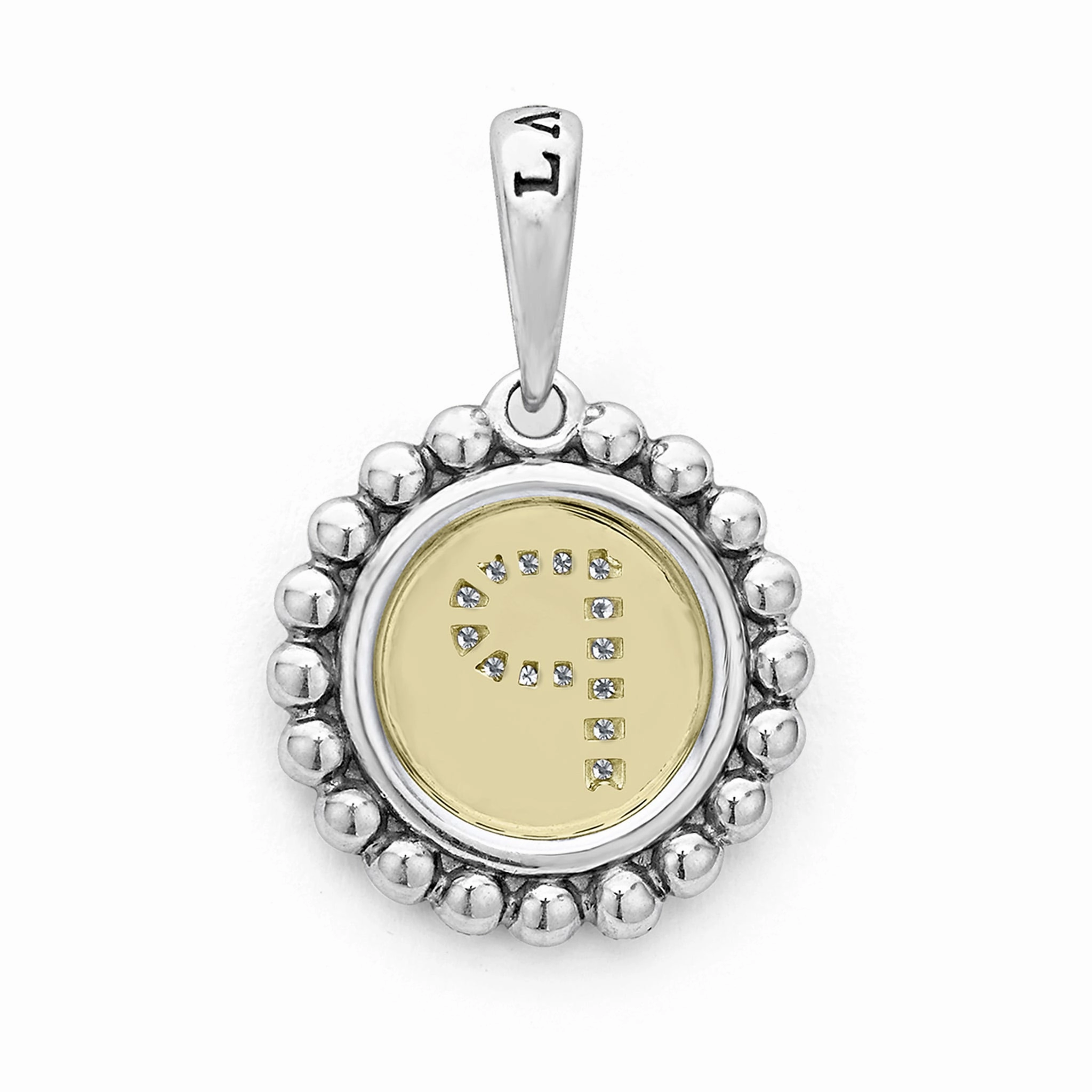 Signature Caviar Diamond Initial Charm