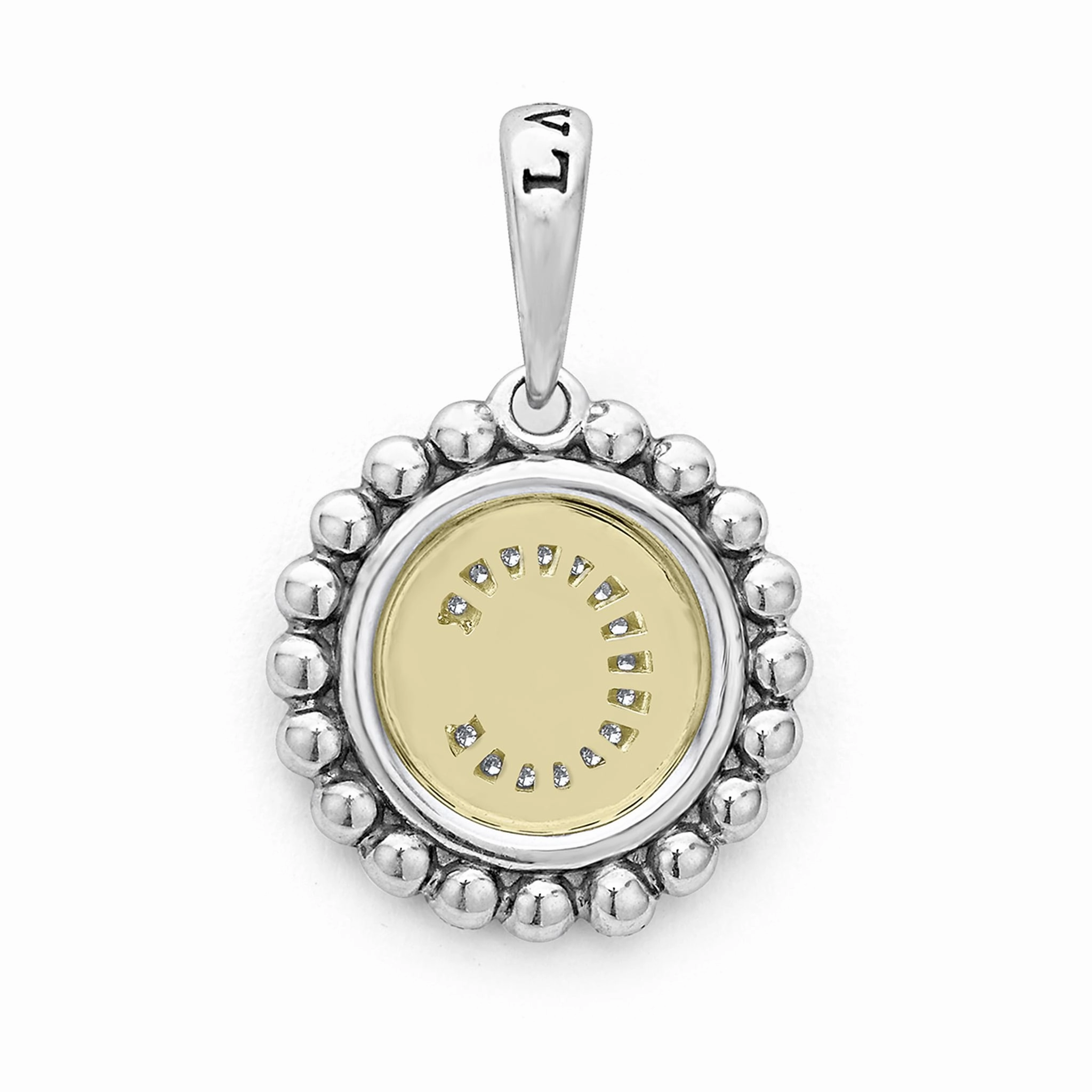 Signature Caviar Diamond Initial Charm