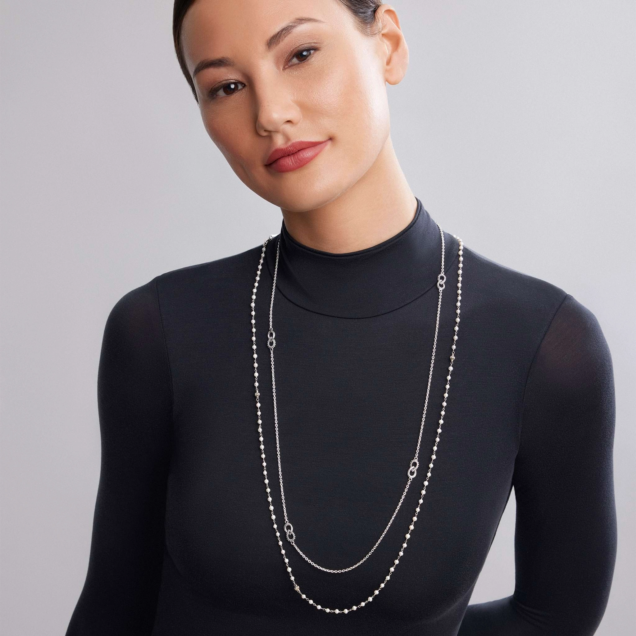 Signature Caviar Layering Necklace Gift Set