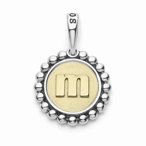 Signature Caviar M Initial Charm