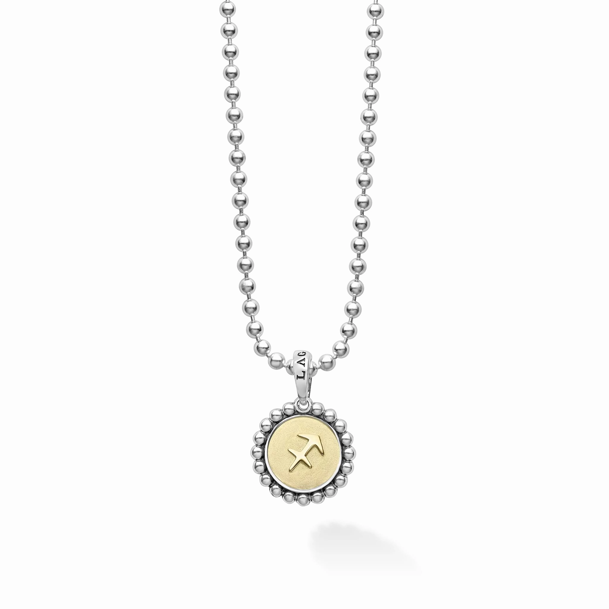 Signature Caviar Sagittarius Zodiac Charm Necklace