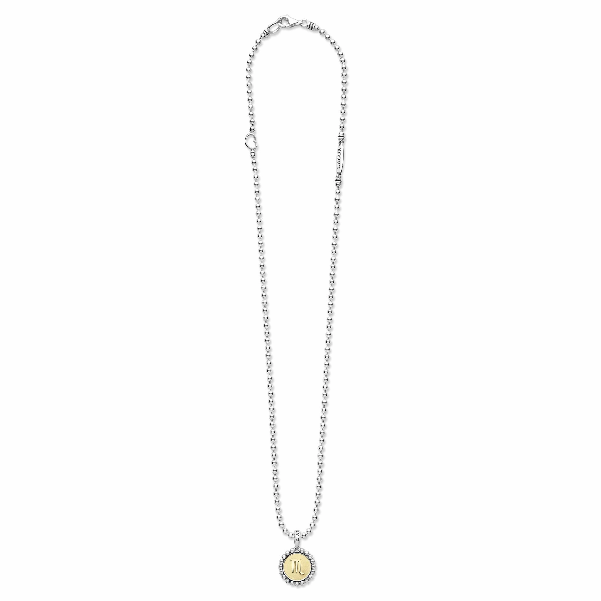 Signature Caviar Scorpio Zodiac Charm Necklace