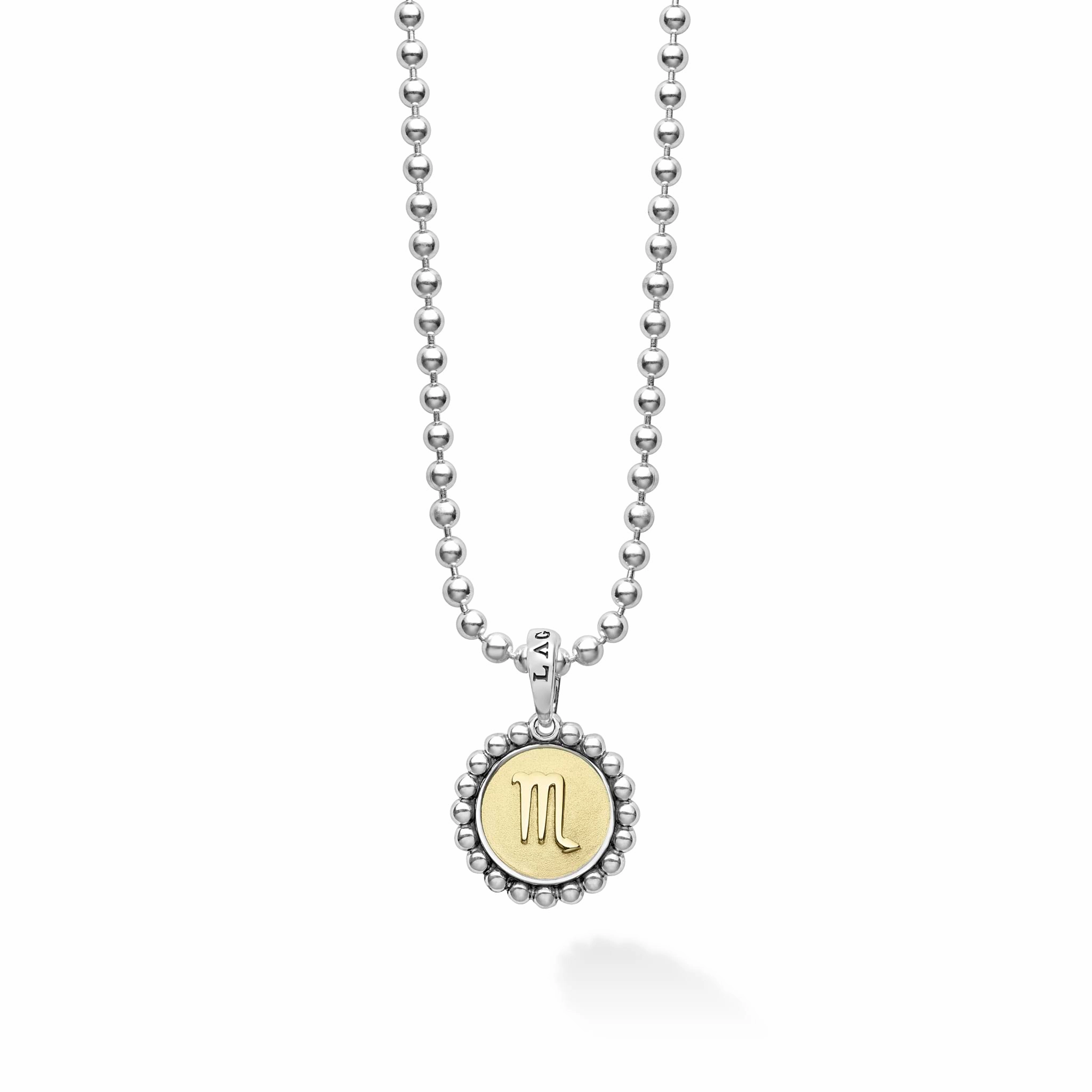 Signature Caviar Scorpio Zodiac Charm Necklace