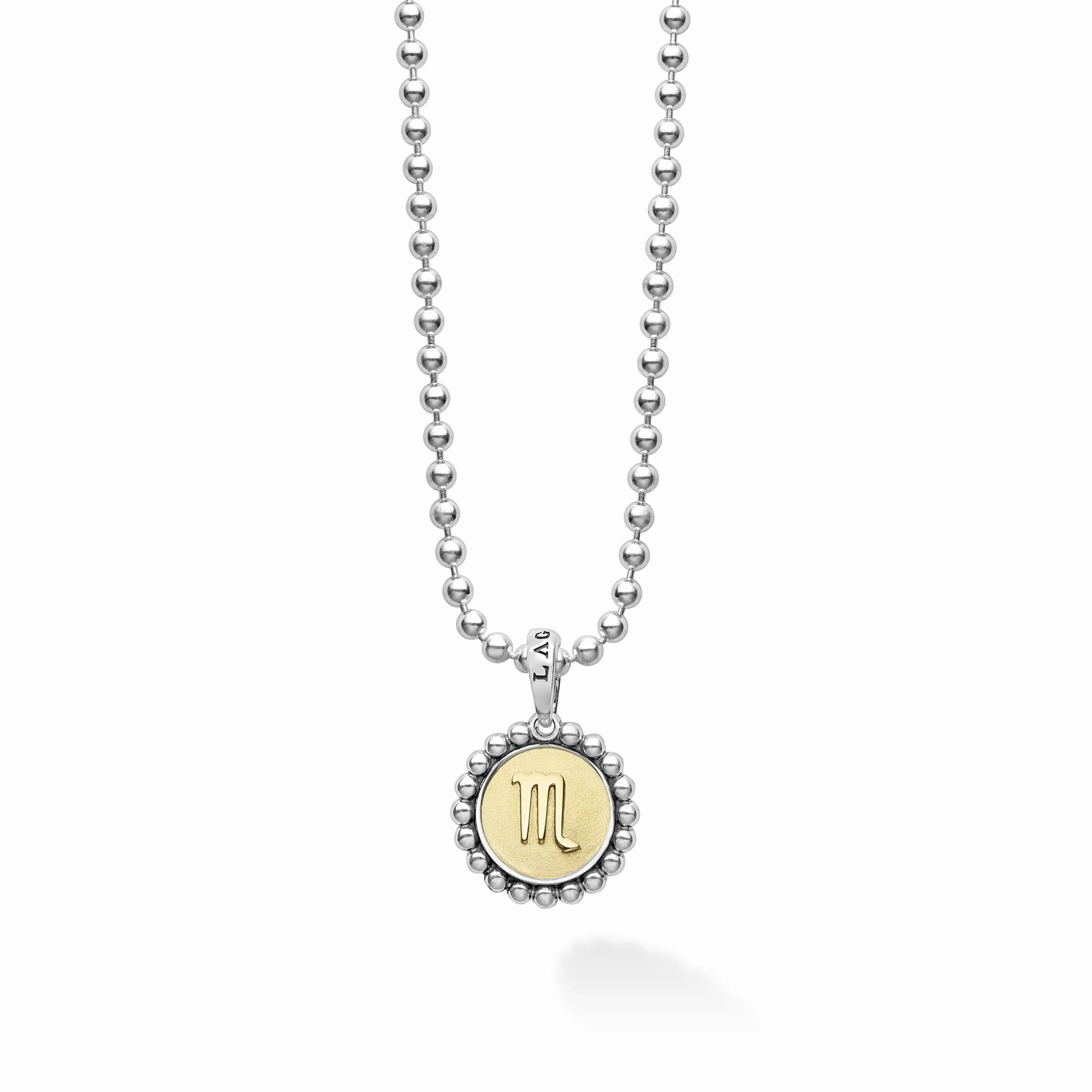 Signature Caviar Scorpio Zodiac Charm Necklace