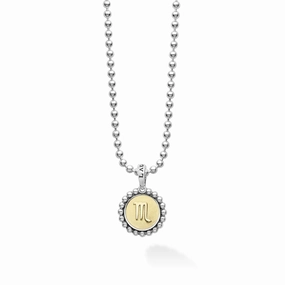 Signature Caviar Scorpio Zodiac Charm Necklace