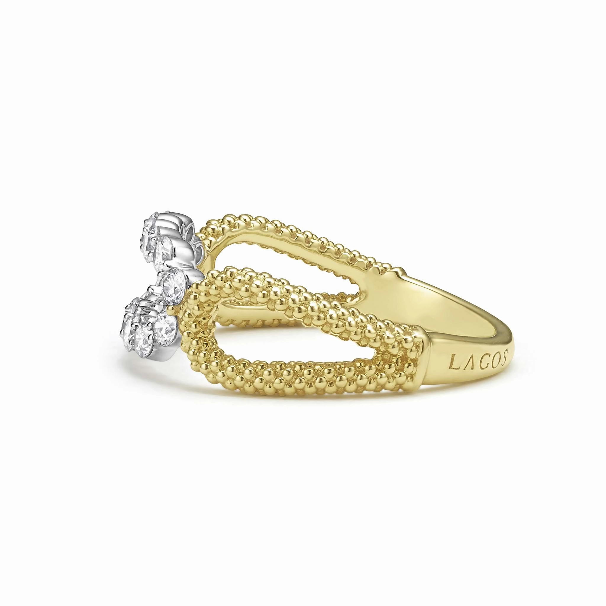 Signature Caviar Superfine Diamond Oval Ring