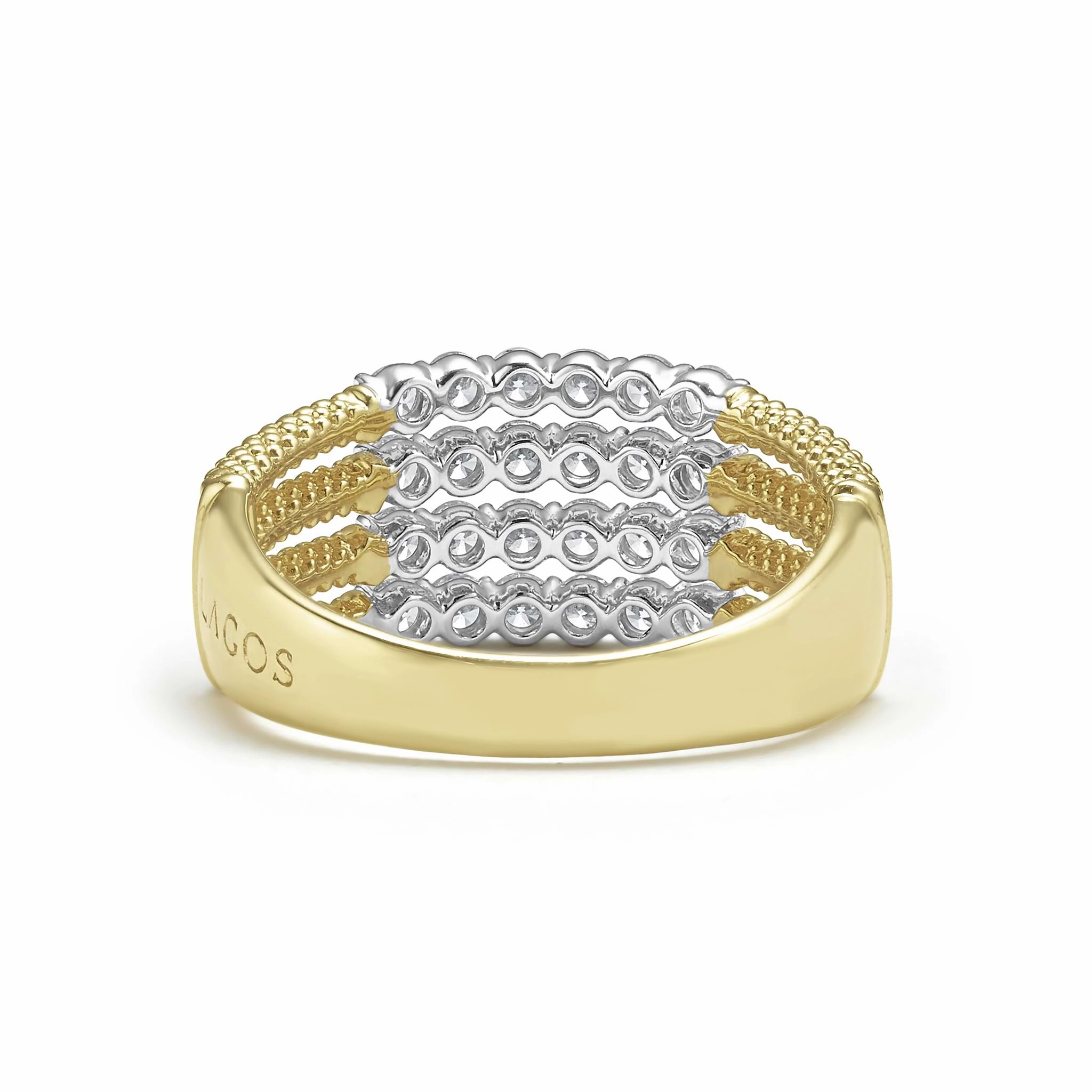 Signature Caviar Superfine Diamond Statement Ring