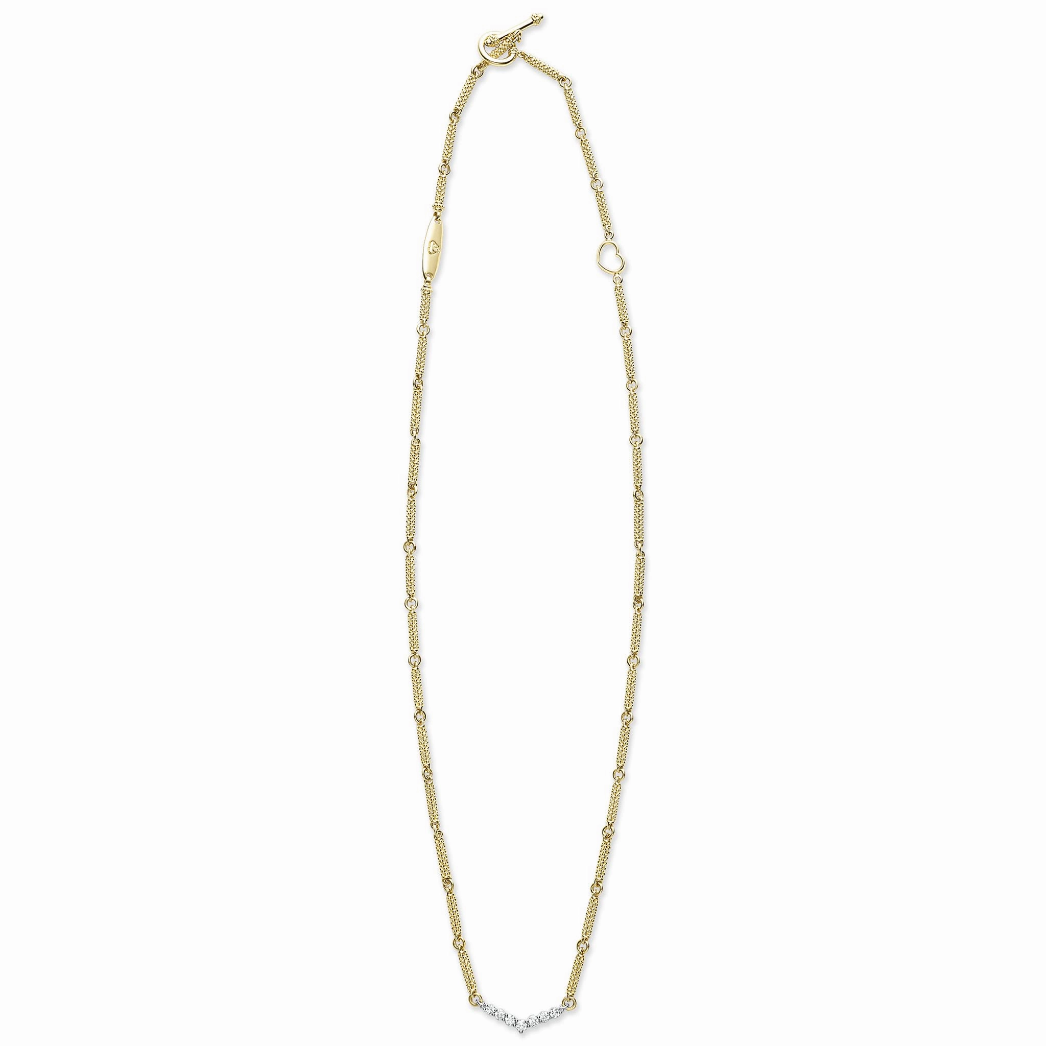 Signature Caviar Superfine Diamond Station Necklace