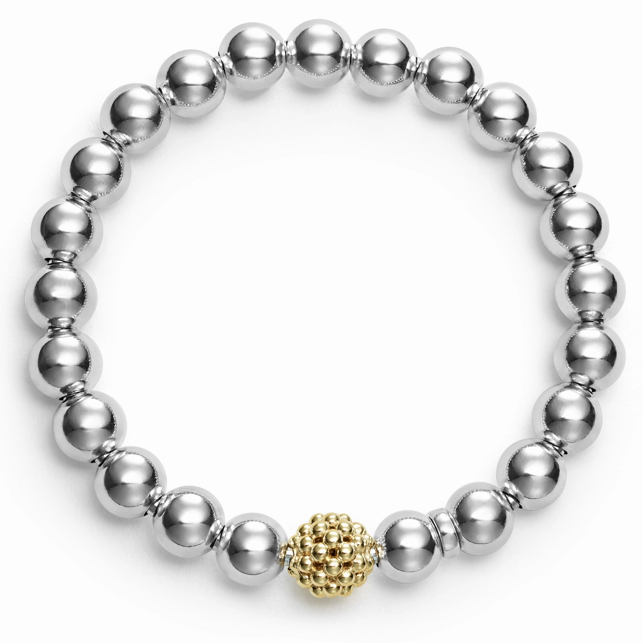 Signature Caviar Two-Tone Caviar Bracelet Gift Set