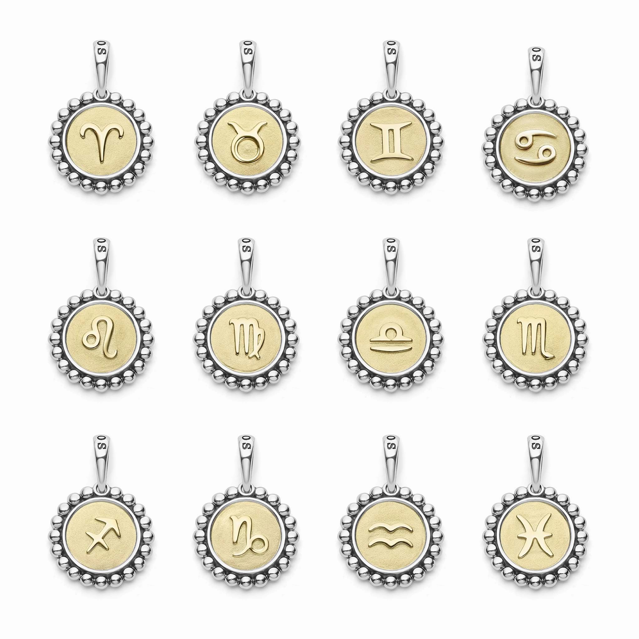 Signature Caviar Virgo Zodiac Charm