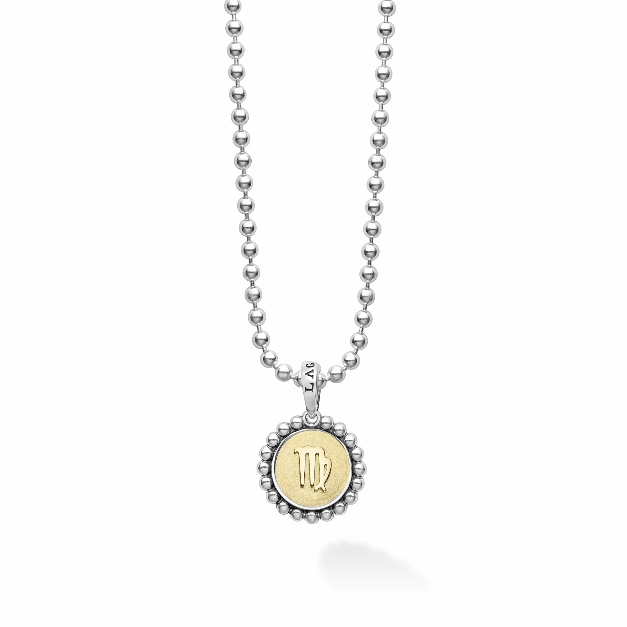 Signature Caviar Virgo Zodiac Charm Necklace