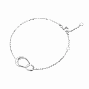 Silver Offspring Delicate Chain Bracelet
